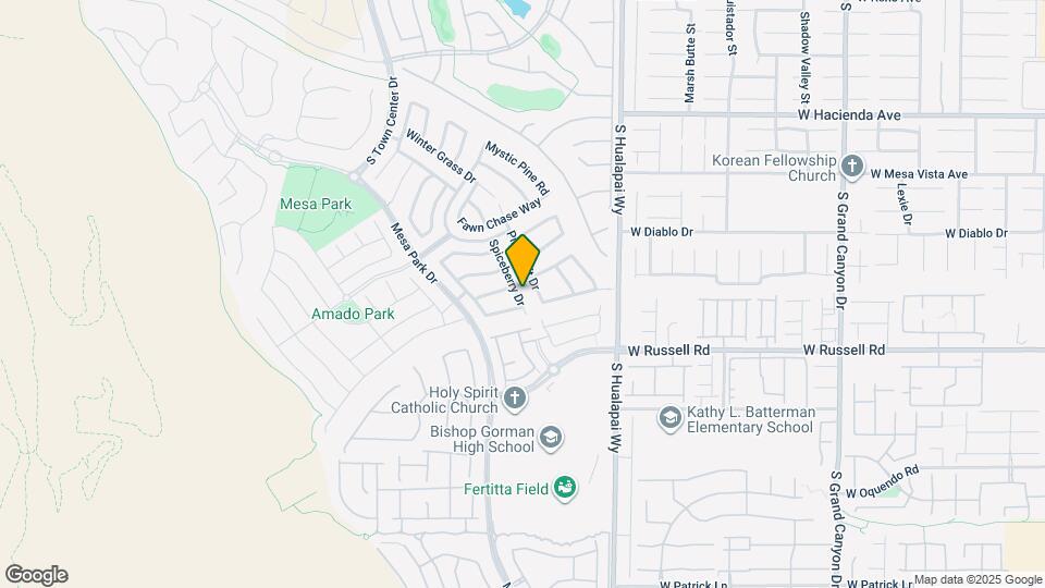 5580 Spiceberry Dr Map and Location Details