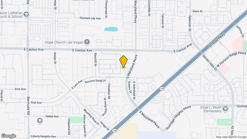 10643 Petricola St Map and Location Details