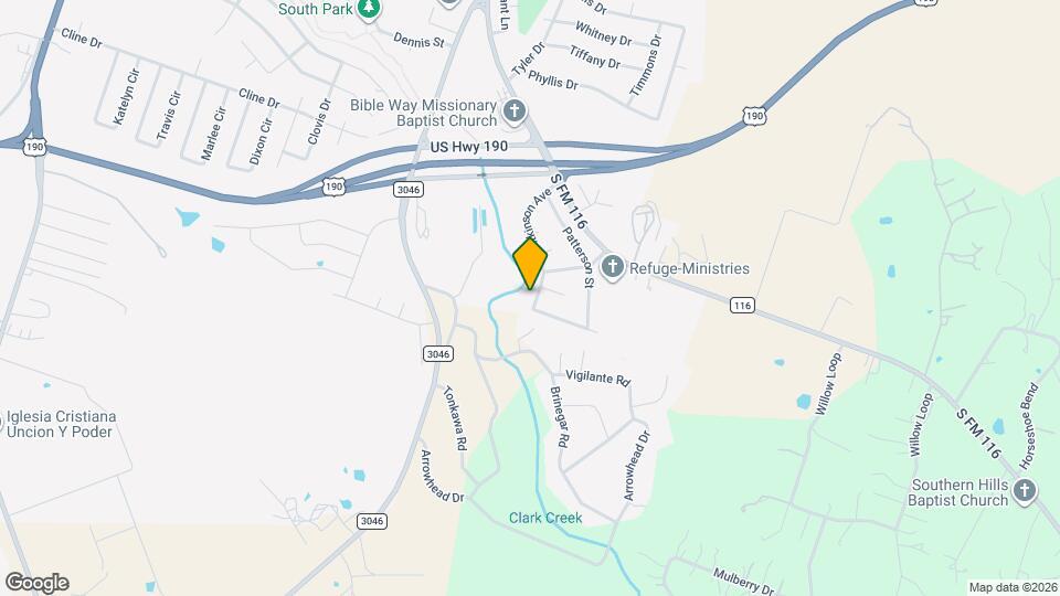 606 Atkinson Ave Map and Location Details