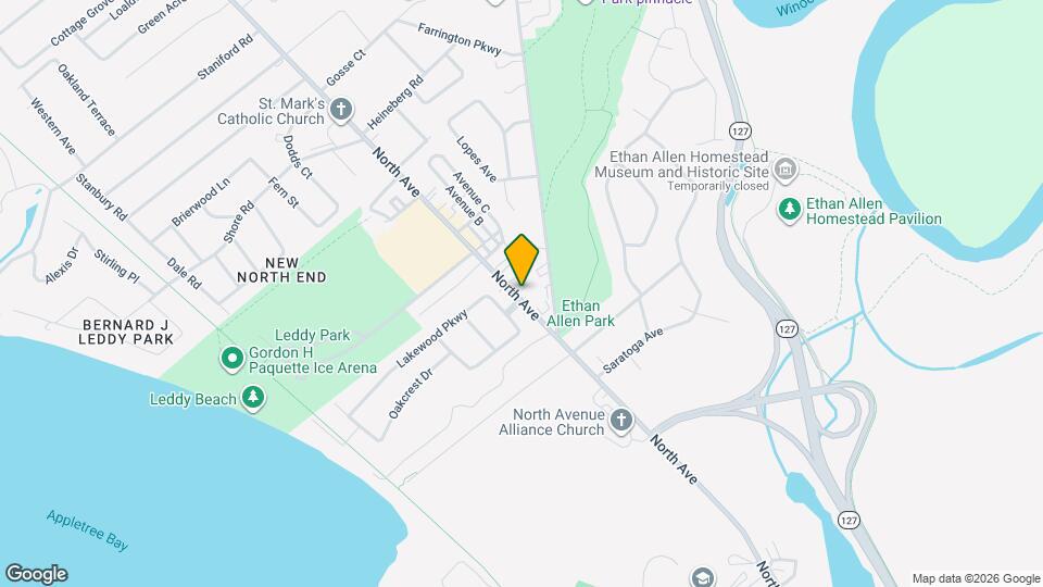 1044 North Ave Map and Location Details