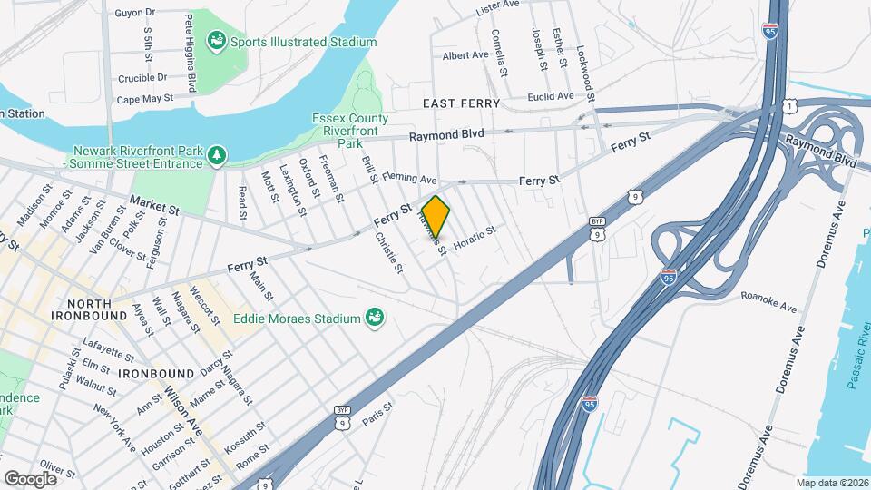 45 Hawkins St Map and Location Details