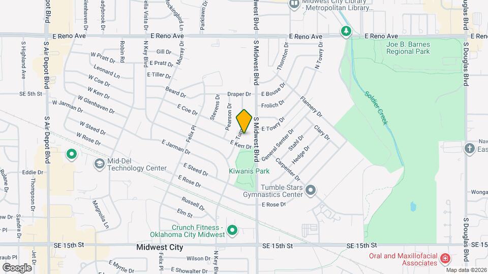 2012 Turner Dr Map and Location Details