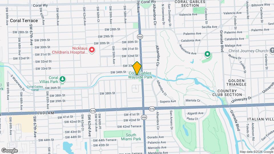 5735 SW 35th St Map and Location Details