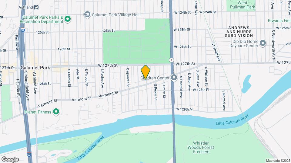 934 W Vermont St Map and Location Details