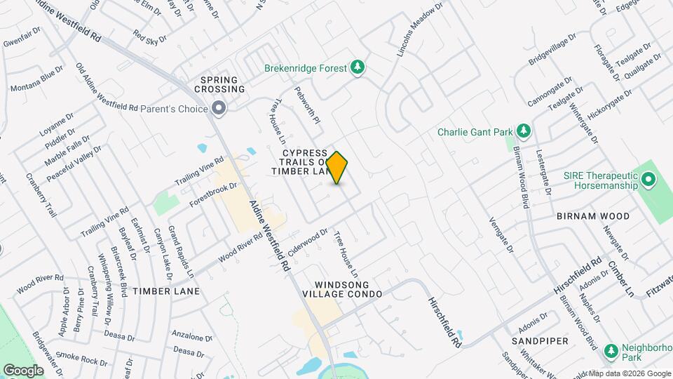 23225 Prairie Bird Dr Map and Location Details