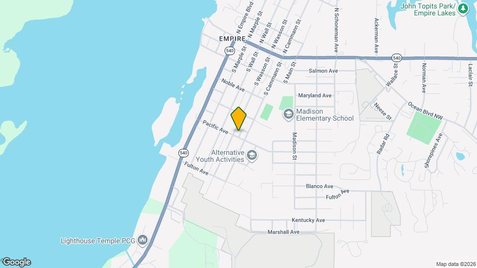 610 Pacific Ave Map and Location Details