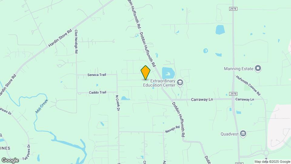 9849 Glen Brook Lane Magnolia TX Map and Location Details