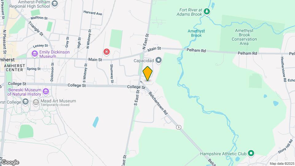 10 Belchertown Rd Map and Location Details