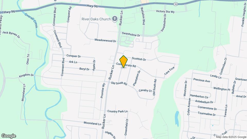 625 Cottonfield Ln Map and Location Details