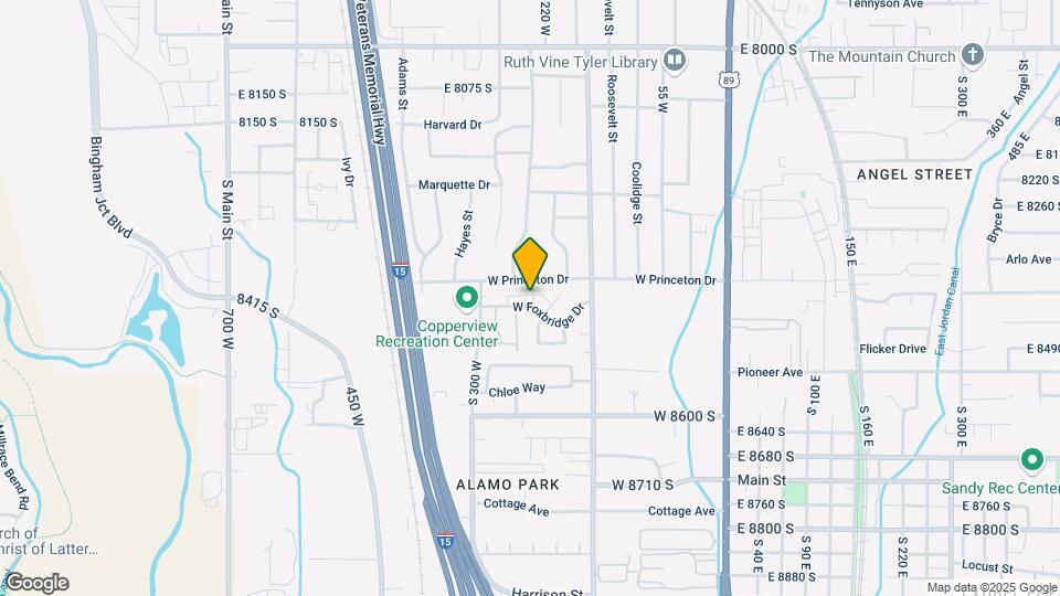 228 W Foxbridge Dr Map and Location Details