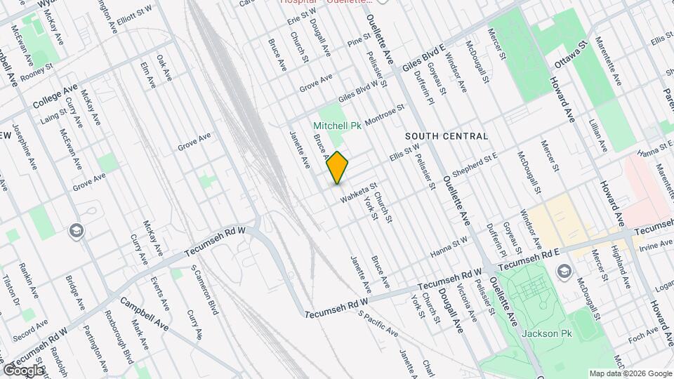 1415 Bruce Ave Map and Location Details