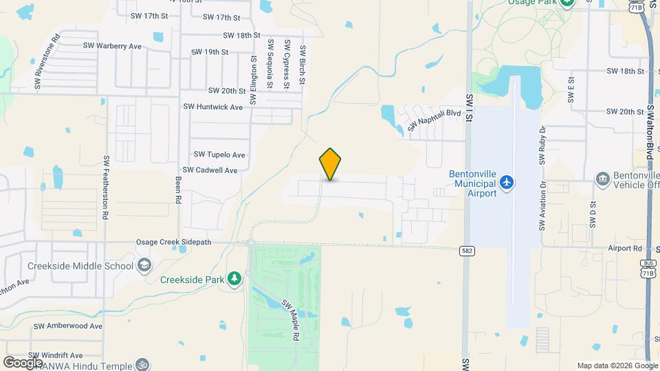 1607 SW Casuarina Dr Map and Location Details