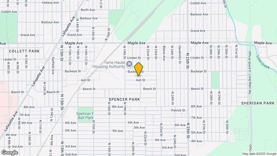 2026 Ash St Map and Location Details