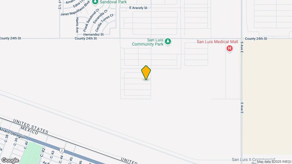 3858 Santa Sophia St Map and Location Details