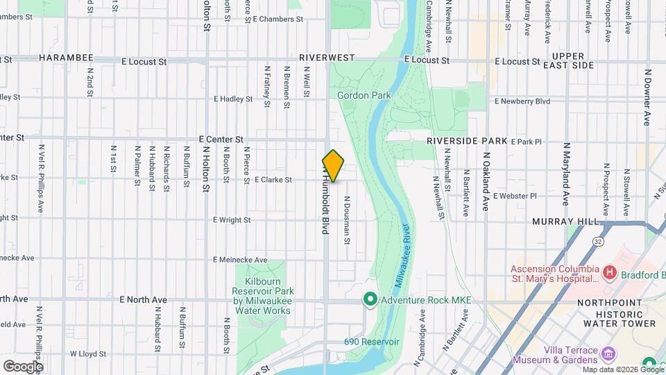 2564 N Humboldt Blvd Mapa y Detalles de la Ubicación