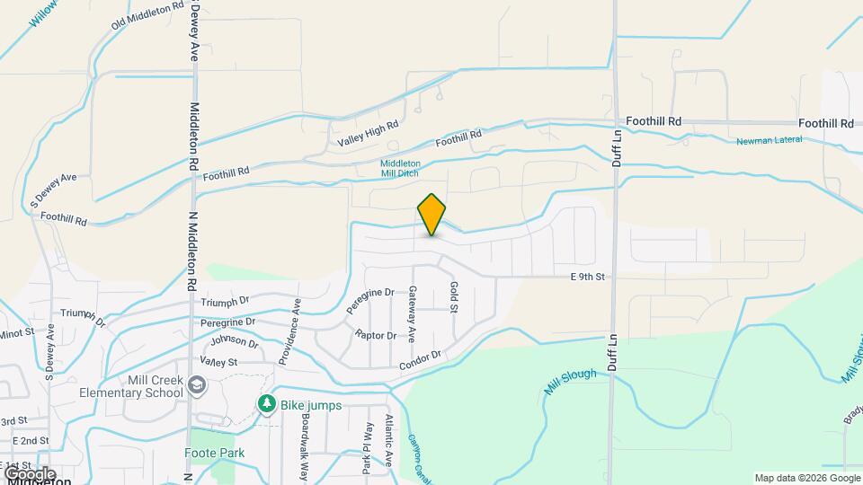 1633 Placerville St Map and Location Details