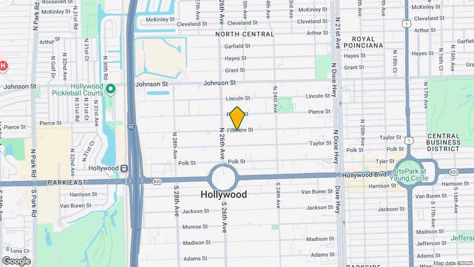 2520 Fillmore St Map and Location Details