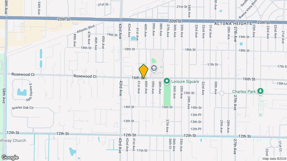 1587 40th Ave, Unit K2 Map and Location Details