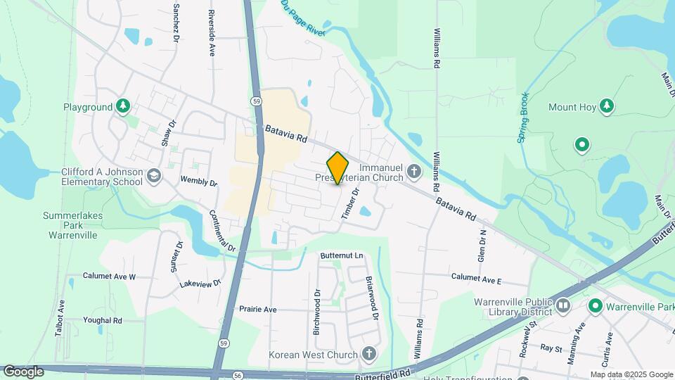 2S717 Winchester Cir N Map and Location Details