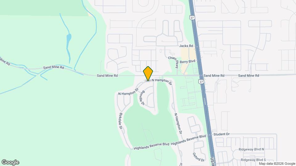 1131 N Hampton Dr Map and Location Details