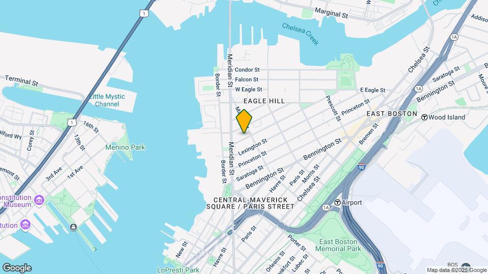 32 Trenton St Mapa y Detalles de la Ubicación