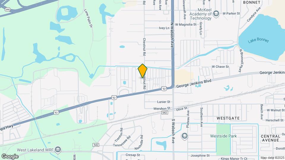 212 N Chestnut Rd Map and Location Details