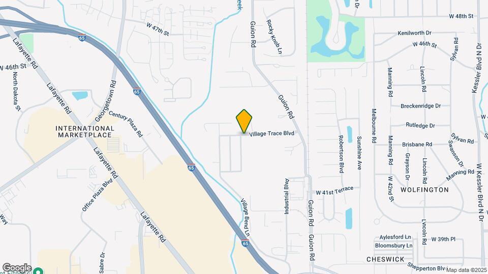 4327 Village Trace Dr Map and Location Details
