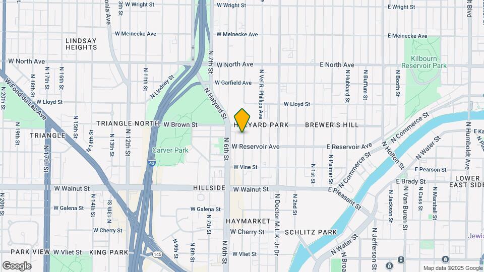 1945 N 5th St, Unit 4 Map and Location Details