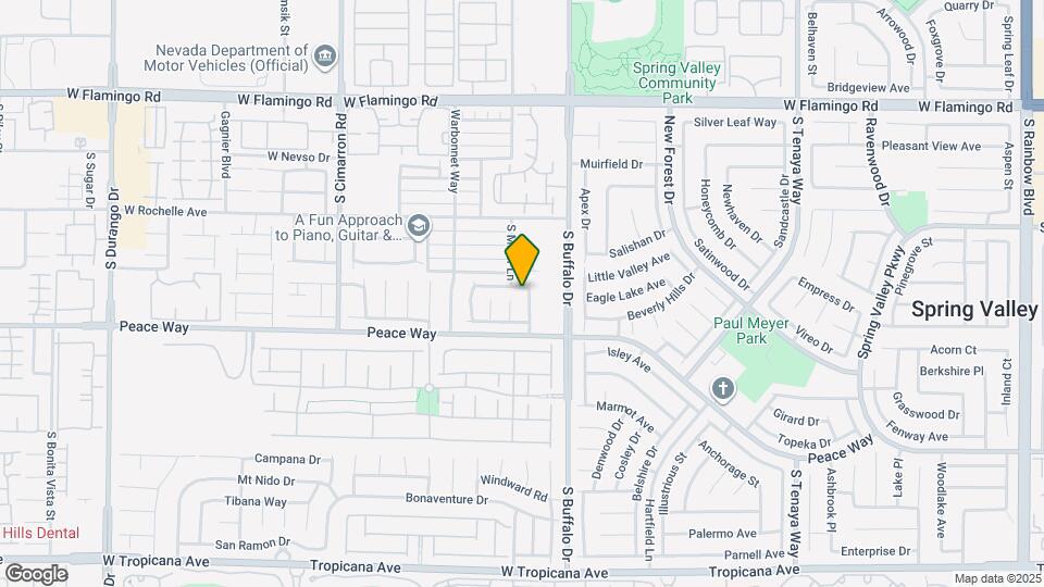 7881 Bridgefield Ln Map and Location Details