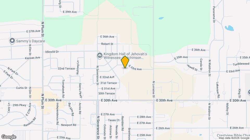 Evergreen Park Townhomes Map and Location Details