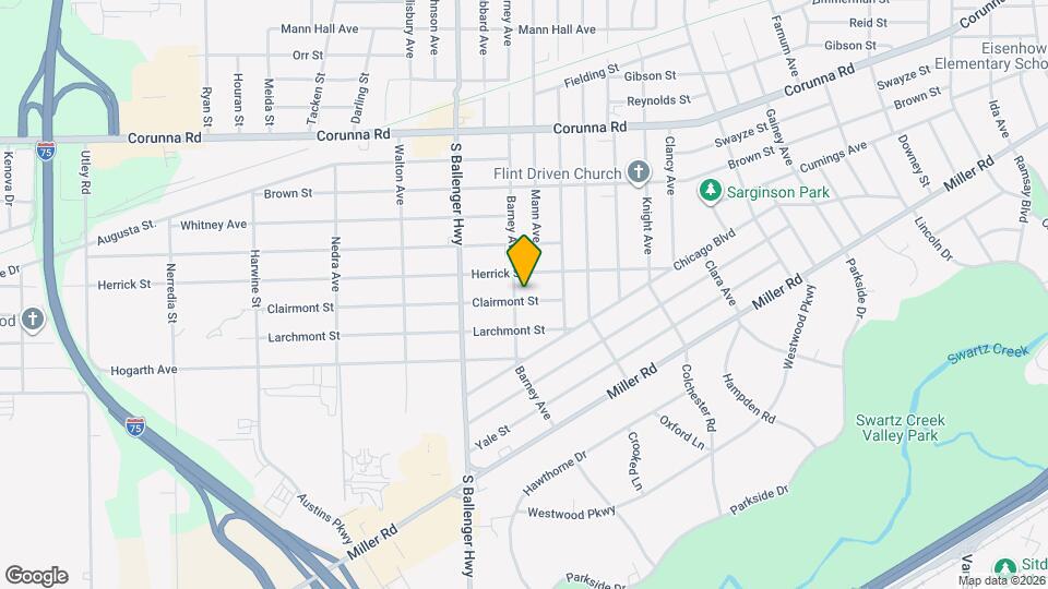 3318 Clairmont St Map and Location Details