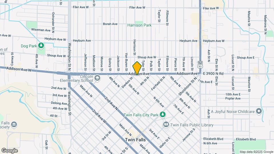 456 N 6th Ave Map and Location Details