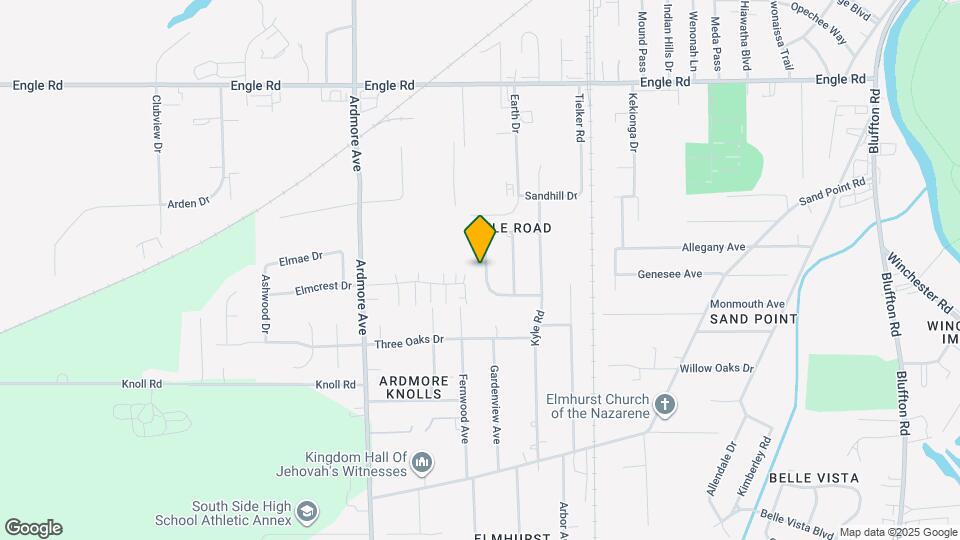 4710 W Cedar Crest Cir Map and Location Details