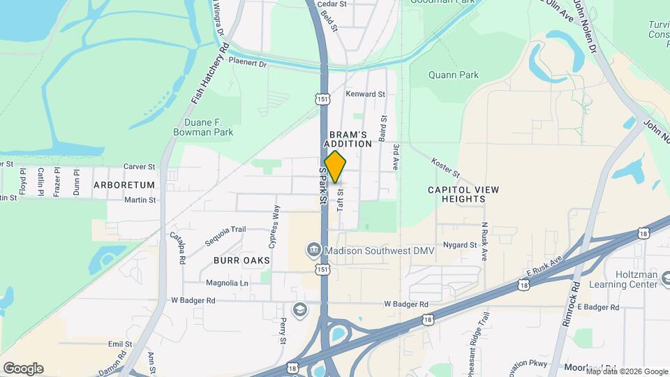 2025 S Park St Mapa y Detalles de la Ubicación