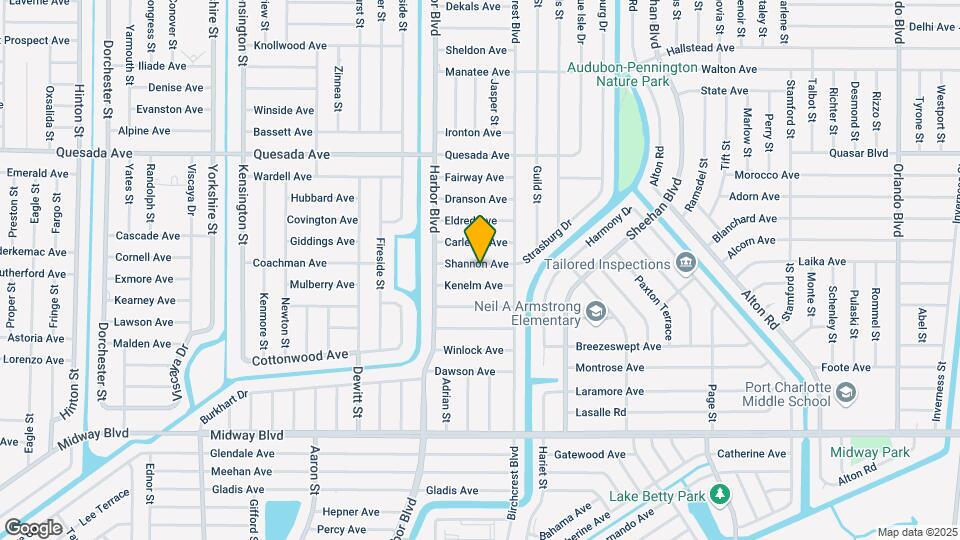 21487 Shannon Ave Map and Location Details