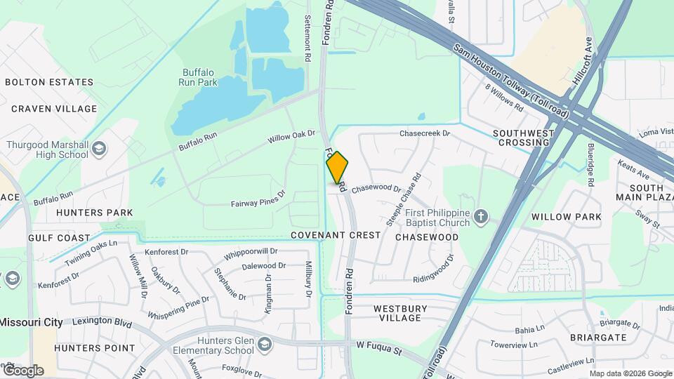 8014 Chasewood Dr Map and Location Details