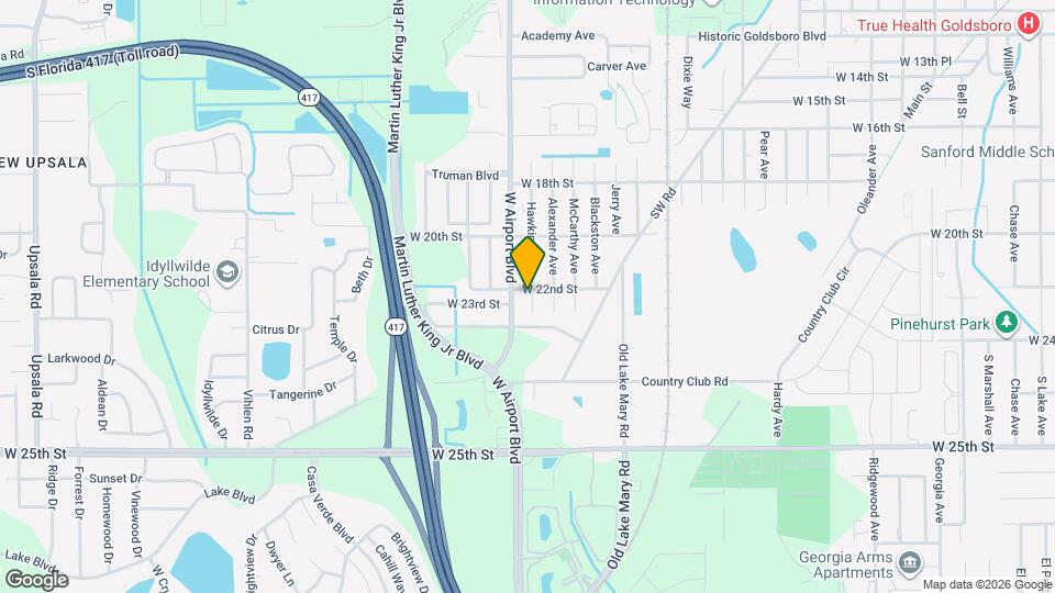 2188 Hawkins Ave Mapa y Detalles de la Ubicación