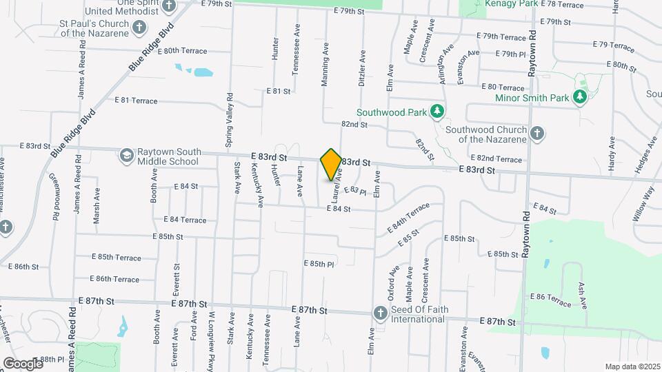 8320 Laurel Ave Map and Location Details