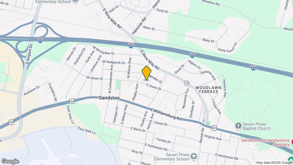 104 E Union St Map and Location Details