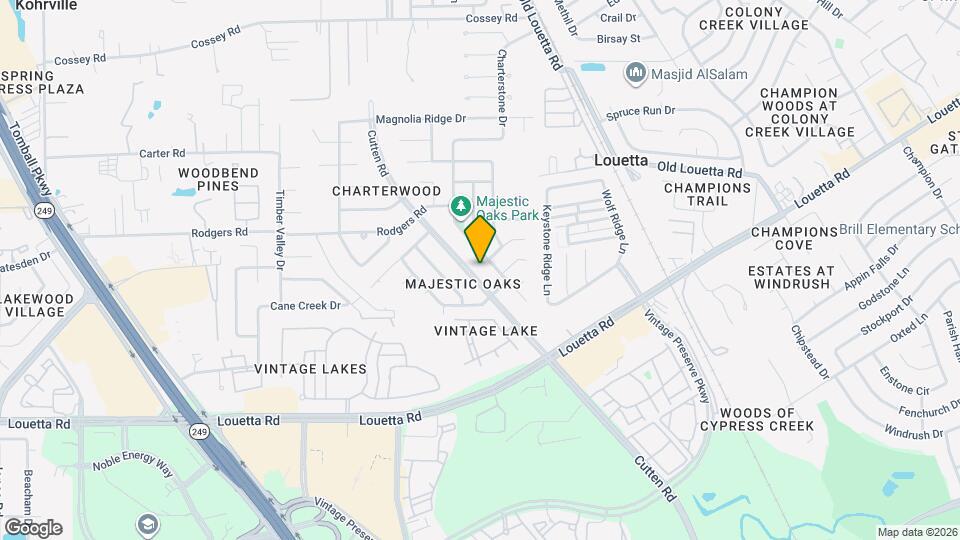 15922 Cutten Rd Map and Location Details