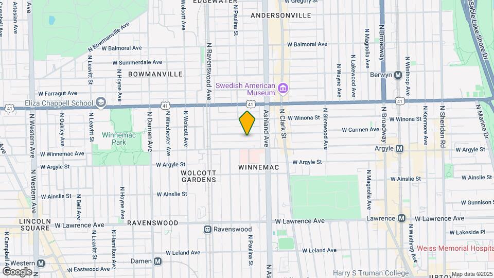1643 W Carmen Ave, Unit 1 Mapa y Detalles de la Ubicación