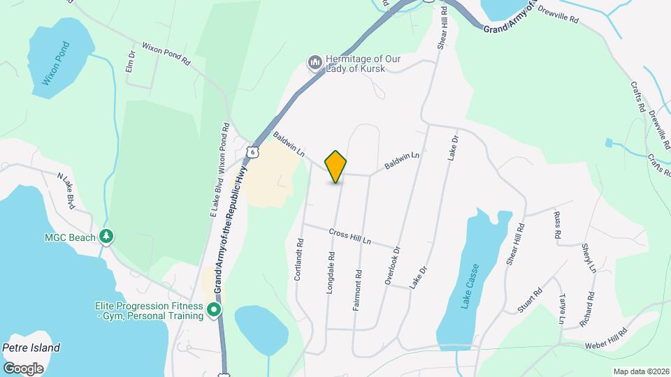 125 Longdale Rd Map and Location Details