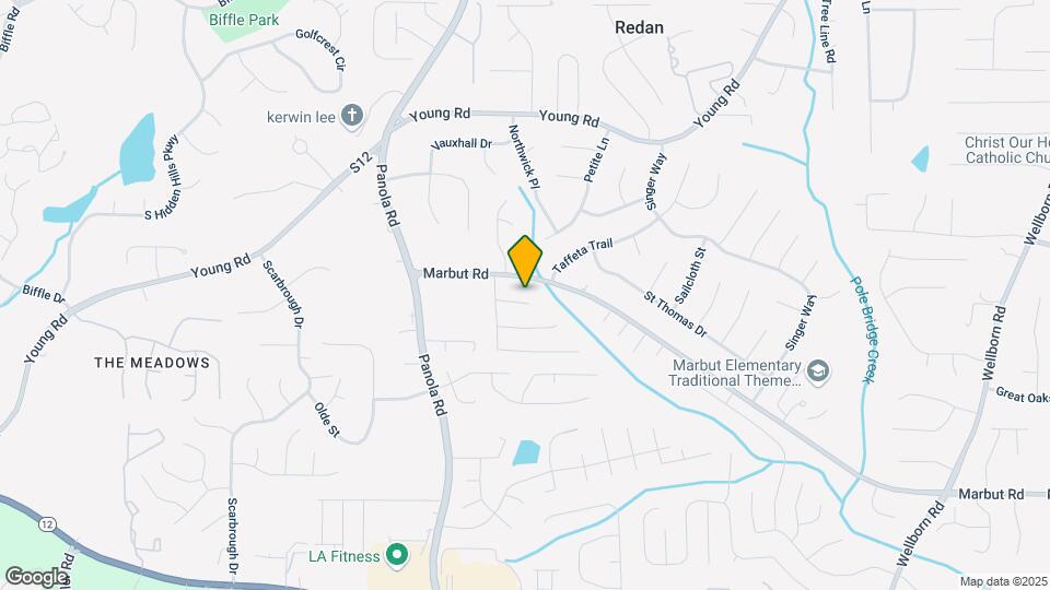 5516 Marbut Forest Ct Map and Location Details