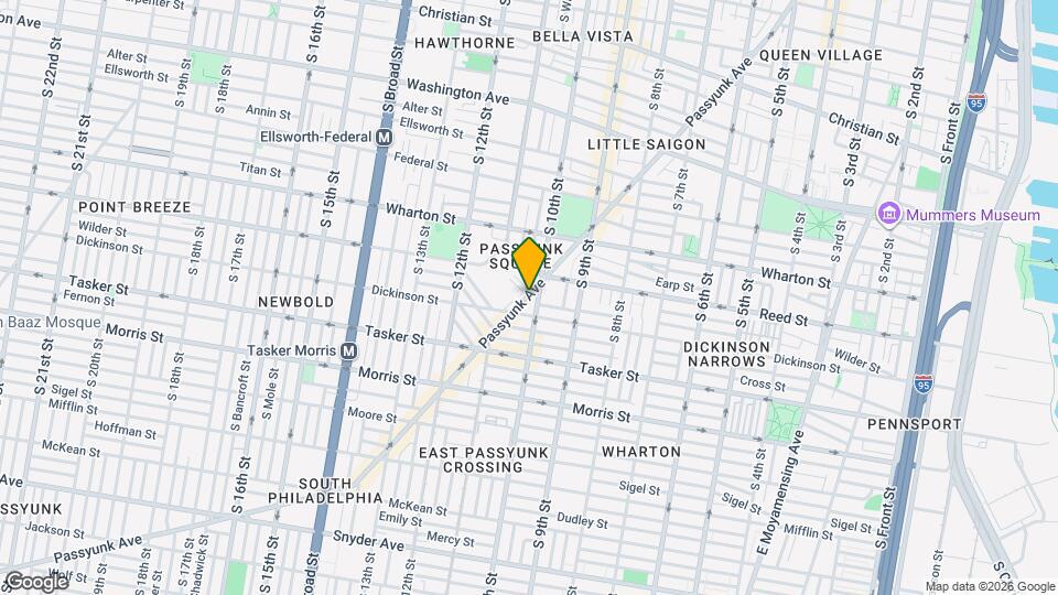 1417 Passyunk Ave Map and Location Details