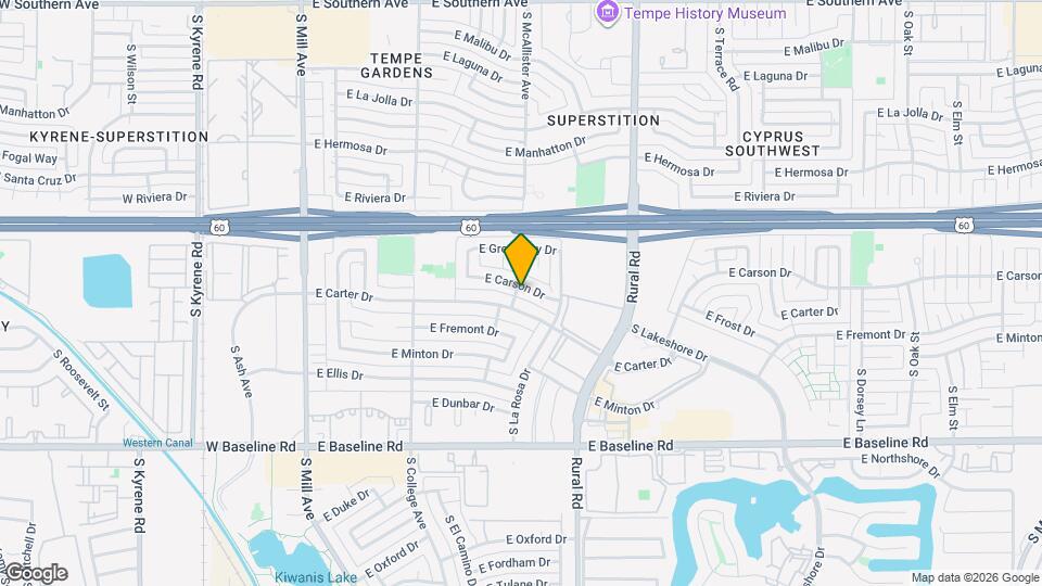 505 E Carson Dr Map and Location Details