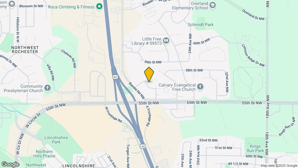 2825 56th St NW, Unit B Map and Location Details