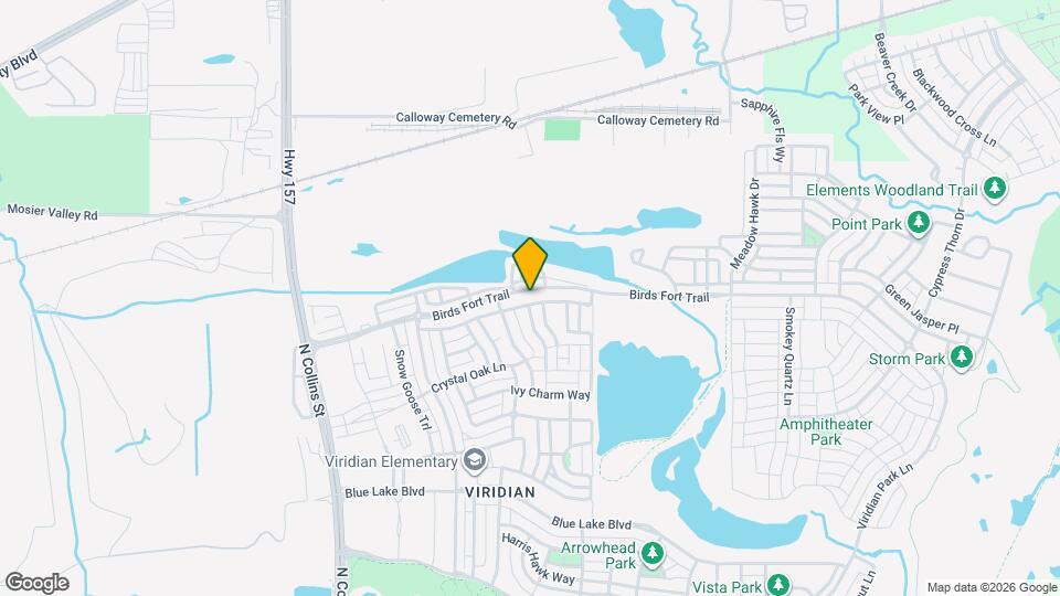 1101 Prairie Ridge Ln Map and Location Details