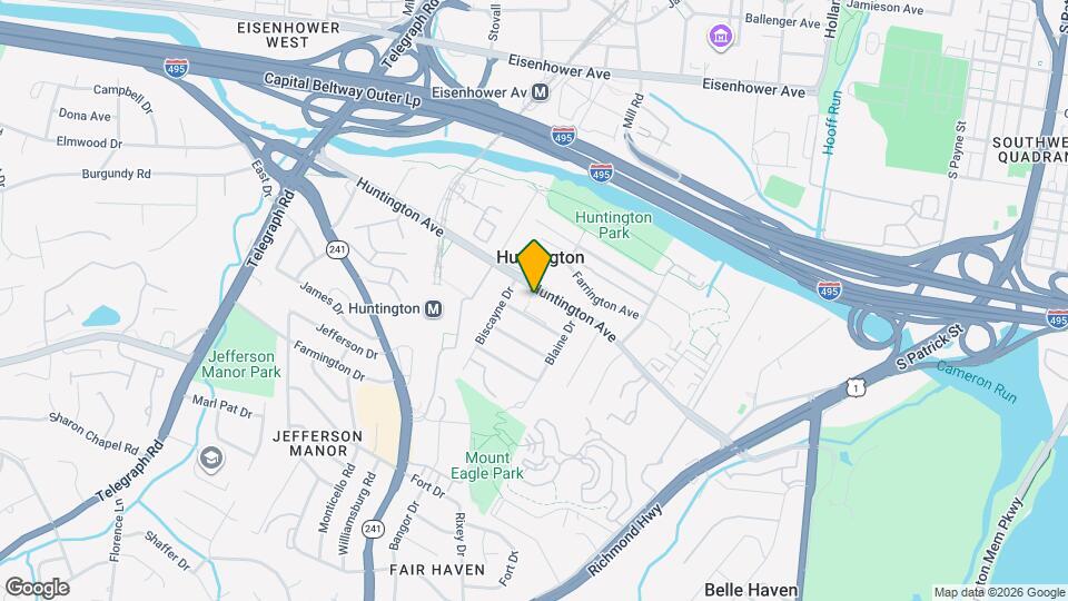 2303 Huntington Ave Map and Location Details