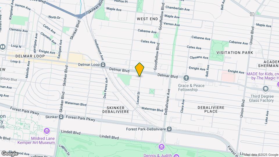 5855 Washington Blvd Map and Location Details
