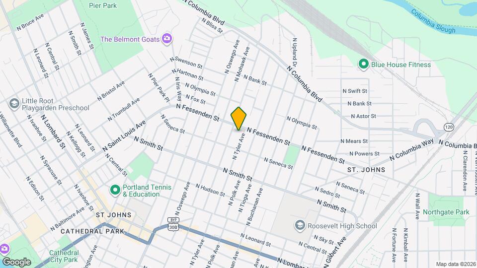 9461 N Tyler Ave, Unit 9461 Unit A Mapa y Detalles de la Ubicación